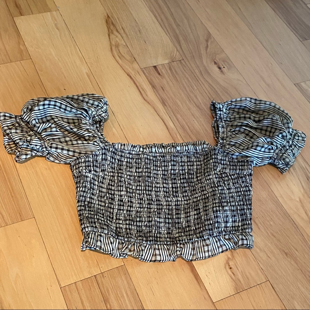 NWOT Tularosa puffed sleeve blouse